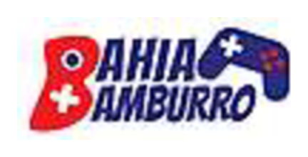 Logotipo do Bahia Bamburro, com a letra B em forma de controle de videogame